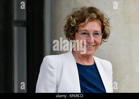 Paris, France. 25 octobre, 2017. Muriel penicaud, - 25/10/2017 - France/Ile-de-France (région)/Paris - Muriel penicaud, libération des français Conseil des ministres du 25 octobre 2017 Crédit : le pictorium/Alamy live news Banque D'Images