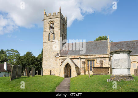 L'église paroissiale de Saint Pierre, la rue de l'Église, Welford-sur-Avon, dans le Warwickshire, Angleterre, Royaume-Uni Banque D'Images