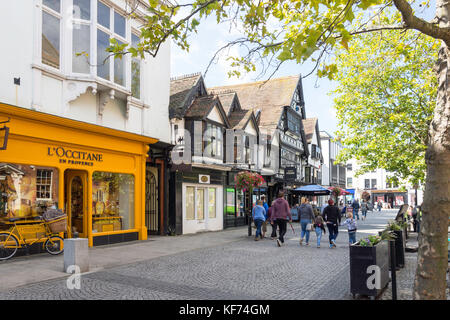 Fore Street piétonne, Taunton, Somerset, England, United Kingdom Banque D'Images