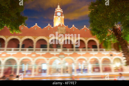 Hôtel de ville de la ville de Mérida Yucatan au Mexique Banque D'Images