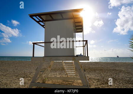 Playa del carmen baywatch tower in riviera maya cancun mexique Banque D'Images