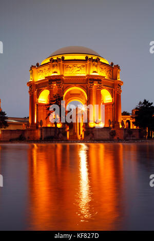 États-unis, Californie, San Francisco, le palais des beaux-arts situé dans le quartier du port de plaisance de la ville Banque D'Images