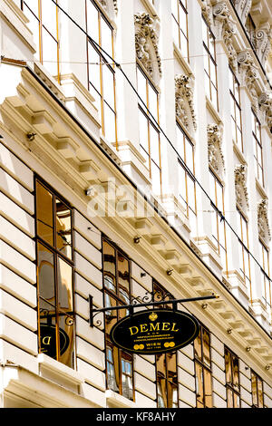 Vienne (Autriche) Café Demel Banque D'Images