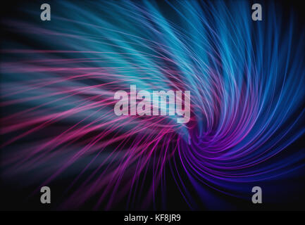 3d illustration des connexions en ligne, résumé image à utiliser comme arrière-plan. Banque D'Images