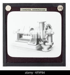 Tangyes lanterne Ltd, C Type pompe centrifuge, vers 1910 Banque D'Images