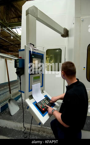 Airbus fuselage avant la production dans l'usine d'Airbus Méaulte en France Banque D'Images