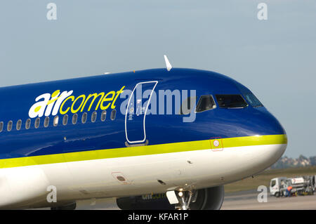 Un Air Comet, Espagne Airbus A320-211 taxiing Banque D'Images