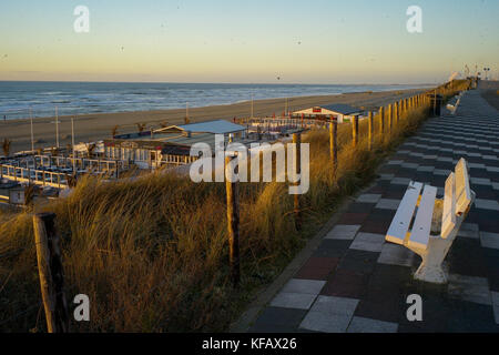 Vues générales de la station balnéaire de Zandwoort, pays-Bas Banque D'Images