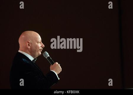 Le comédien jeff ross effectue au cours de l'uso gala à la Washington Marriott Marquis, 19 octobre 2017 à Washington, DC. (Photo de Dominique a. planetpix pineiro via) Banque D'Images