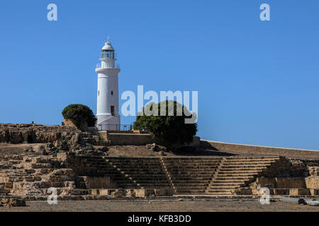 Parc archéologique de Paphos, Paphos, Chypre Banque D'Images