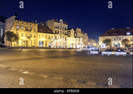 Place du vieux marché à Gniezno, Pologne. 17 Octobre 2017 © Wojciech Strozyk / Alamy Stock Photo Banque D'Images