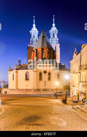 Archikatedralna Wniebowziecia Najswietszej Bazylika gothique Panny Marii je sw Wojciecha ((La Basilique Cathédrale de l'Assomption de la Sainte Vierge Banque D'Images