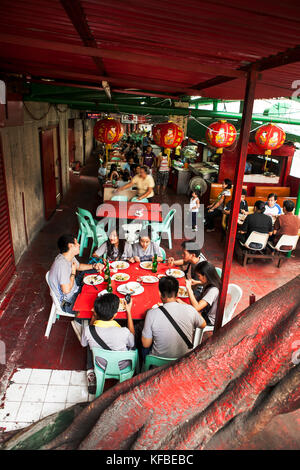 Philippines, Manille, restaurant à China Town, le quartier de binando Banque D'Images