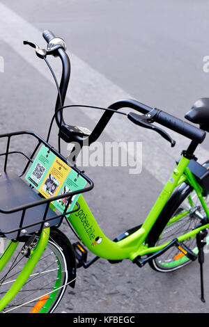 Location de vélos Gobee, Paris - France Banque D'Images