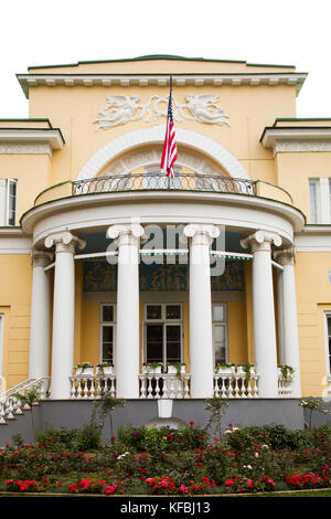 La Russie, Moscou. La Maison Spaso, la résidence de l'ambassadeur américain à Moscou. Banque D'Images