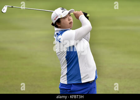 Kuala Lumpur, Malaisie. 27 Oct, 2017. Shanshan Feng de la Chine au cours de la deuxième journée de la LPGA, Sime Darby à PTC Malaisie Kuala Lumpur le 27 octobre 2017 à Kuala Lumpur, Malaisie. Crédit : Chris Jung/ZUMA/Alamy Fil Live News Banque D'Images