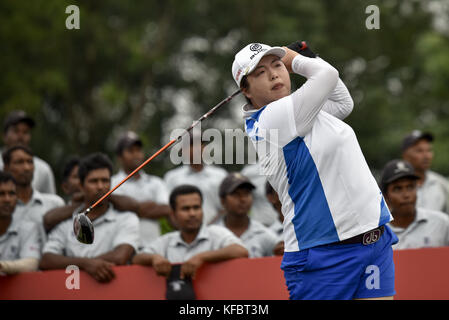 Kuala Lumpur, Malaisie. 27 Oct, 2017. Shanshan Feng de la Chine au cours de la deuxième journée de la LPGA, Sime Darby à PTC Malaisie Kuala Lumpur le 27 octobre 2017 à Kuala Lumpur, Malaisie. Crédit : Chris Jung/ZUMA/Alamy Fil Live News Banque D'Images