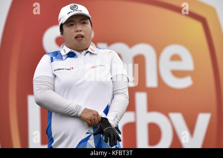 Kuala Lumpur, Malaisie. 27 Oct, 2017. Shanshan Feng de la Chine au cours de la deuxième journée de la LPGA, Sime Darby à PTC Malaisie Kuala Lumpur le 27 octobre 2017 à Kuala Lumpur, Malaisie. Crédit : Chris Jung/ZUMA/Alamy Fil Live News Banque D'Images