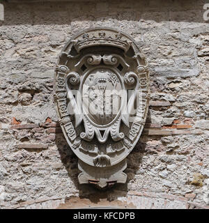 Palais ducal à Gubbio, italie - Ombrie Banque D'Images