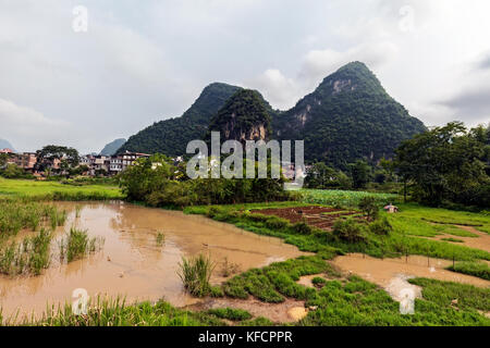 Stock photo - yangshuo, Chine Banque D'Images