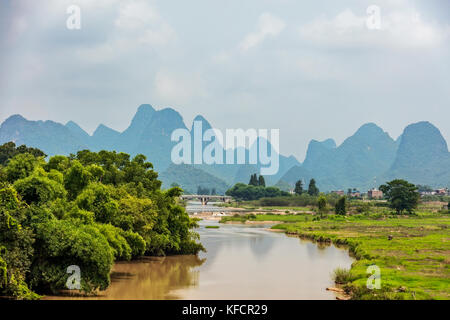 Stock photo - yangshuo, Chine Banque D'Images