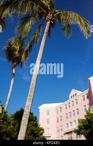 Les Bermudes. Paroisse de Hamilton. L'Hamilton Princess & Beach Club Hotel. Banque D'Images