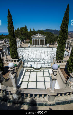 Les luxueuses piscines Neptune, Hearst Castle, big sur, Californie, USA Banque D'Images