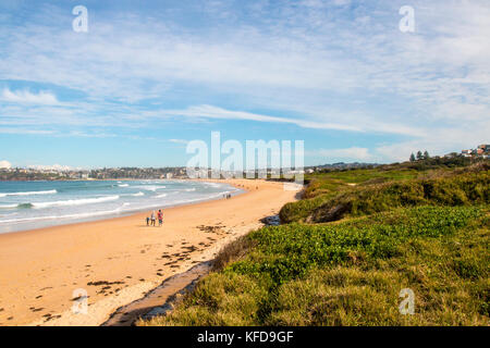 Côte de Corail longue réserve aquatique sur les plages du nord de Sydney, Nouvelle Galles du Sud, Australie Banque D'Images