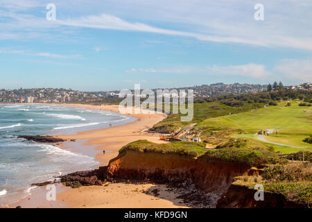 Côte de Corail longue réserve aquatique sur les plages du nord de Sydney, Nouvelle Galles du Sud, Australie Banque D'Images