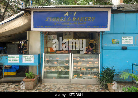 A1 boulangerie dans Bandra, Mumbai, Inde Banque D'Images