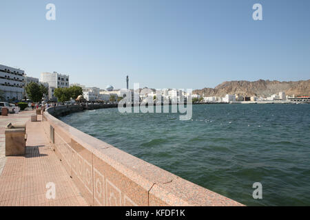 Corniche von Mutrah, Muscat, Sultanat 112 Muscat Oman Banque D'Images