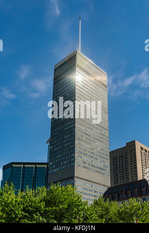 Gratte-ciel dans le centre-ville de Montréal Banque D'Images