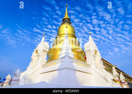 Wat Suan Dok, un temple bouddhiste, Wat Chiang Mai, dans le nord de la Thaïlande. C'est un temple royal de la troisième classe. Le temple est situé le long de Suthep road Banque D'Images