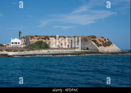 Port de Mahón, Minorque, Iles Baléares, Espagne Banque D'Images