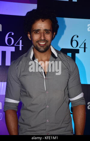 Mumbai, Inde. 27 oct, 2017. acteur indien anil club charanjeet assister à la mt64's Halloween Party à malad à Mumbai. crédit : azhar khan/ pacific press/Alamy live news Banque D'Images