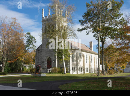 L'église du Dorset (United Church of Christ) dans le Dorset, Vermont, Etats-Unis Banque D'Images