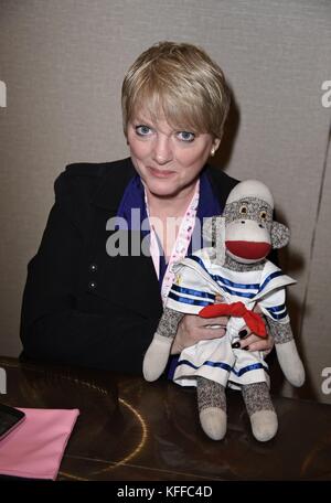 Parsippany, NJ, États-Unis. 27 octobre 2017. Alison Arngrim présente à Chiller Theatre Toy, Model and film Expo, Hilton Parsippany, Parsippany, NJ 27 octobre 2017. Crédit : Derek Storm/Everett Collection/Alamy Live News Banque D'Images