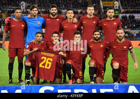 Rome 28-10-2017 lega serie a roma bologna nella foto roma team fotografo01 Banque D'Images