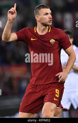 Rome 28-10-2017 lega serie a roma bologna nella foto Edin Dzeko photo fotografo01 Banque D'Images