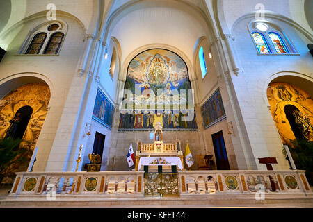 Intérieur de l'église San Francisco de Asis, 3a rue de l'Est, la ville de Panama, République de Panama, Amérique Centrale Banque D'Images