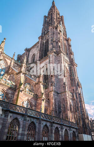 La cathédrale de Strasbourg France Banque D'Images