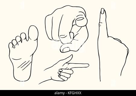 Part montrant une fig sign. vector illustration gravée vintage couleur isolé sur un fond blanc. part signer pour le web, poster, info graphic Illustration de Vecteur