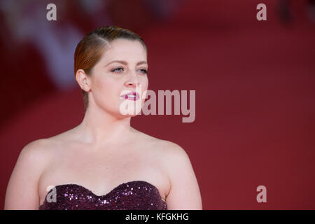 Rome, Italie. 28 oct, 2017. chanteur italien noemi pendant le tapis rouge du film « plus élevés' avec l'acteur américain Jake Gyllenhaal pendant le troisième jour de la rome film fest crédit : matteo nardone/pacific press/Alamy live news Banque D'Images