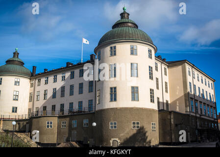 Palais Wrangel ou Wrangelska palatset est un hôtel particulier maison sur Riddarholmen islet à Gamla Stan, la vieille ville de Stockholm, Suède.NEF Banque D'Images