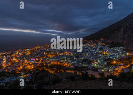 Maroc, Chefchaouen, l'Afrique du Nord Banque D'Images