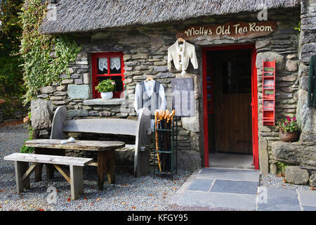 Molly Gallivans Tea Rooms, Bonane, Kenmare, Comté Kerry, Irlande - John Gollop Banque D'Images