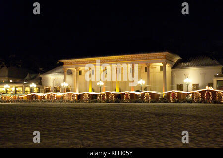 Kurhaus mit Weihnachtsmarkt, Christkindelsmarkt Baden-Baden Banque D'Images