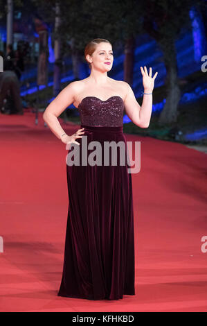 Rome, Italie. 28 oct, 2017. noemi assiste à la « plus élevés' premiere dans le cadre du 12e festival du film de Rome à l'auditorium Parco della Musica, le 28 octobre 2017 à Rome, Italie. crédit : geisler-fotopress/Alamy live news Banque D'Images