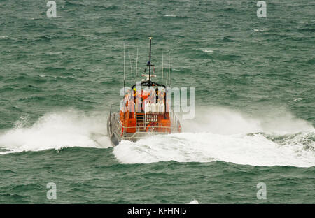 Newquay, Cornwall, UK. 29 Oct, 2017. Personne disparue Dom Sowa 17 ans d'âge, une énorme recherche en cours. 29, octobre, 2017. Crédit : Robert Taylor/Alamy Live News Banque D'Images