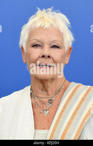 Dame Judi Dench assiste au Victoria & Abdul photocall pendant le 74e Festival du Film de Venise à Venise, Italie. 3 septembre 2017. © Paul Treadway Banque D'Images